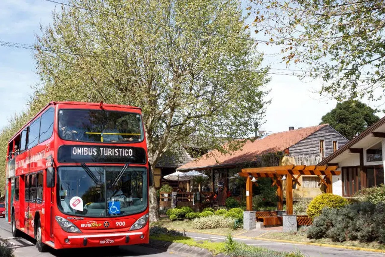 Onibus turístico em Gramado tours guiados em Gramado e Canela