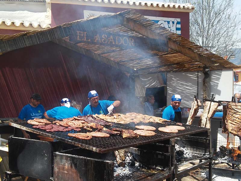 Churrasco uruguaio é comidas típicas do Uruguai