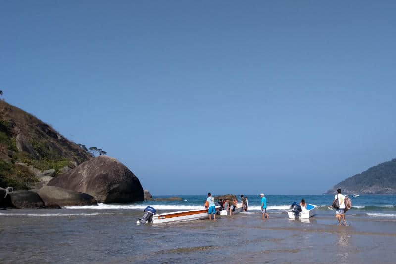 Barco para o Bonete, Ilhabela