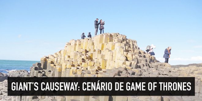 Giant's Causeway na Irlanda do Norte