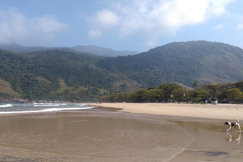 Praia do Bonete em Ilhabela, SP