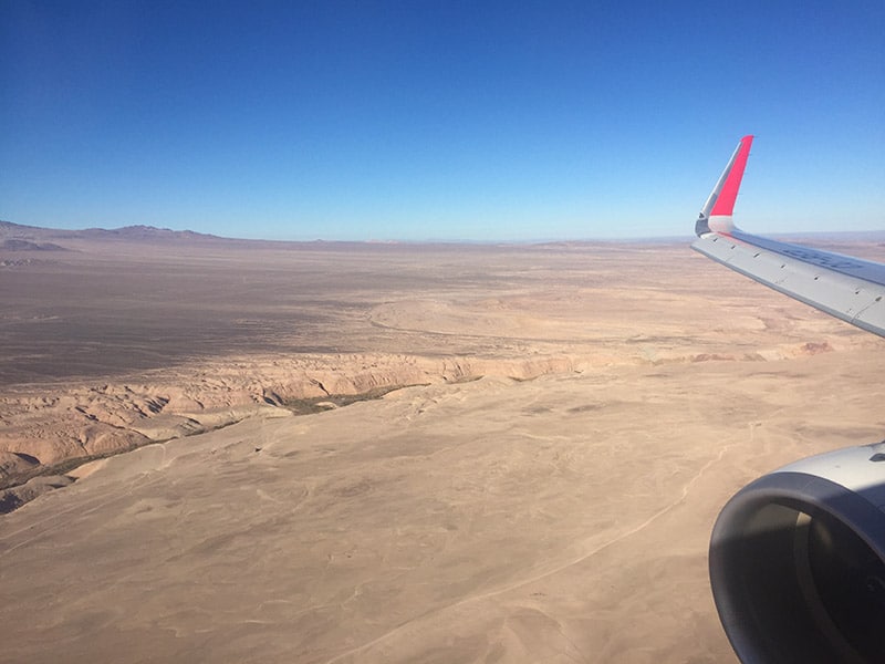 Santiago ao Atacama de avião