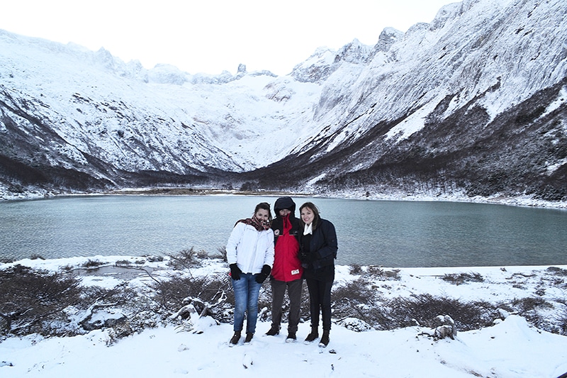 Caminhada para Laguna Esmeralda