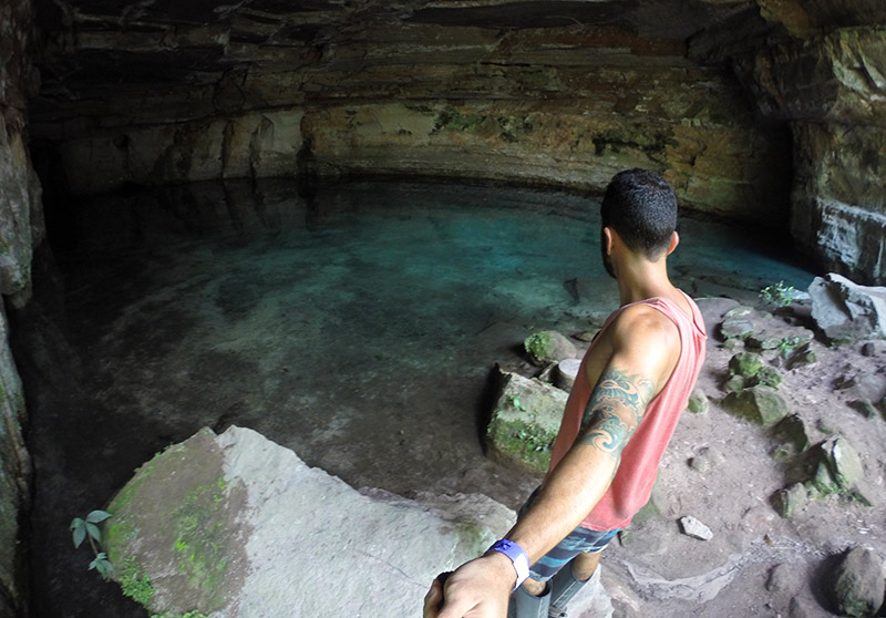 Lagoa Azul na Chapada dos Guimarães