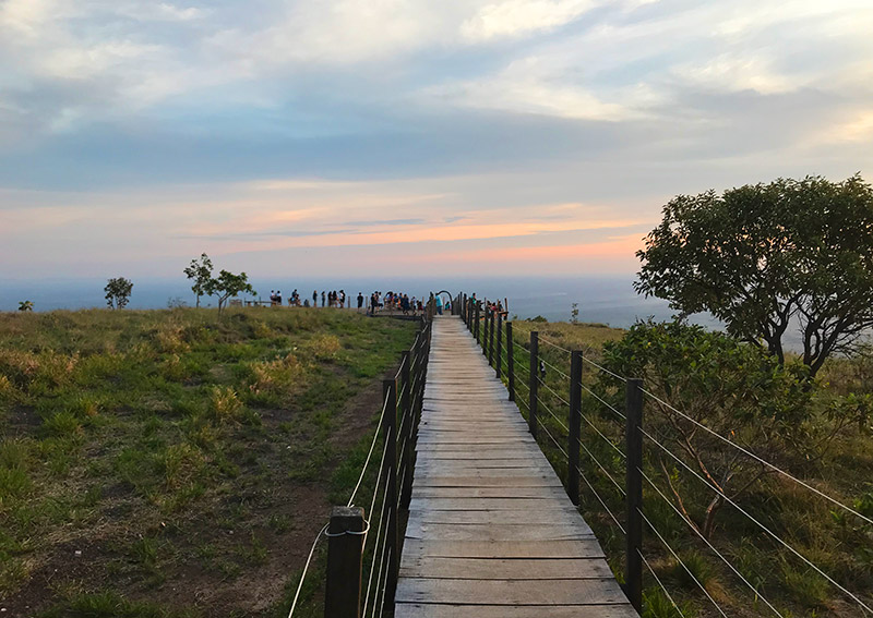 Mirante na Chapada dos Guimarães