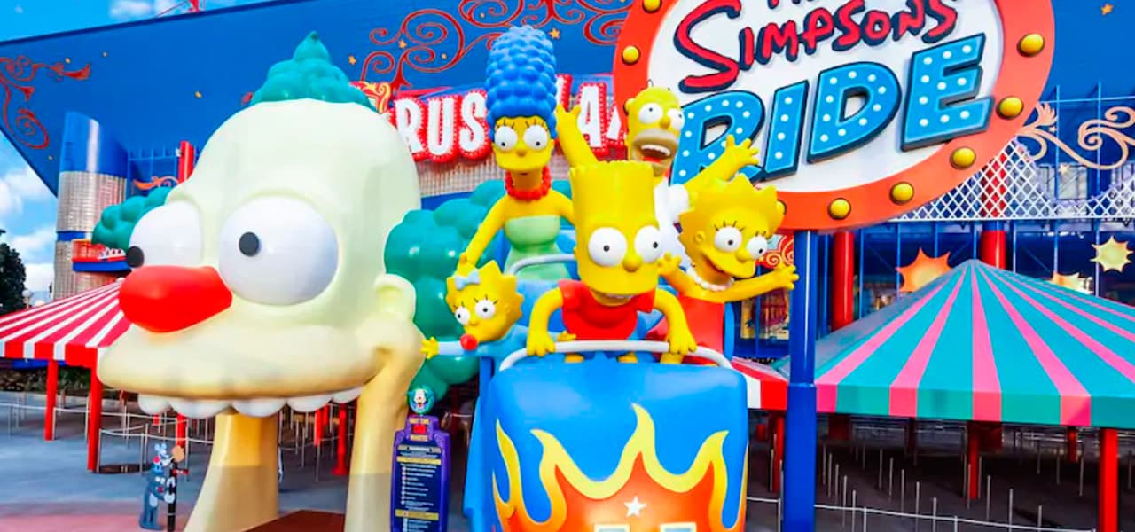 the simpsons ride