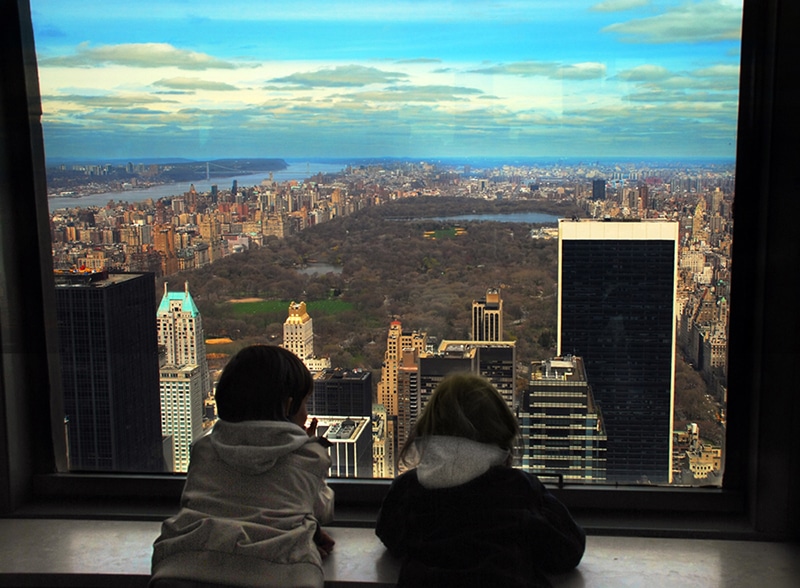 Vista do Top of the Rock