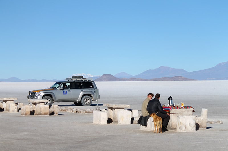 Roteiro no Salar de Uyuni