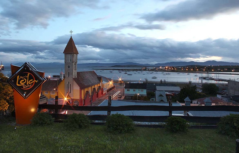 Restaurante com vista para o Canal de Beagle em Ushuaia