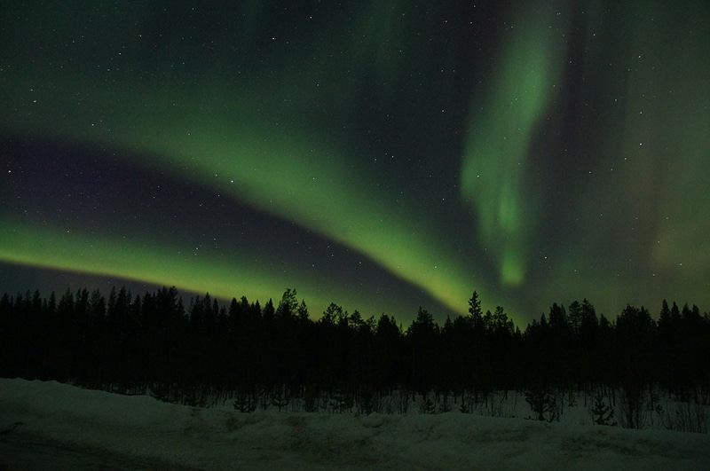 Roteiro para ver a aurora boreal 