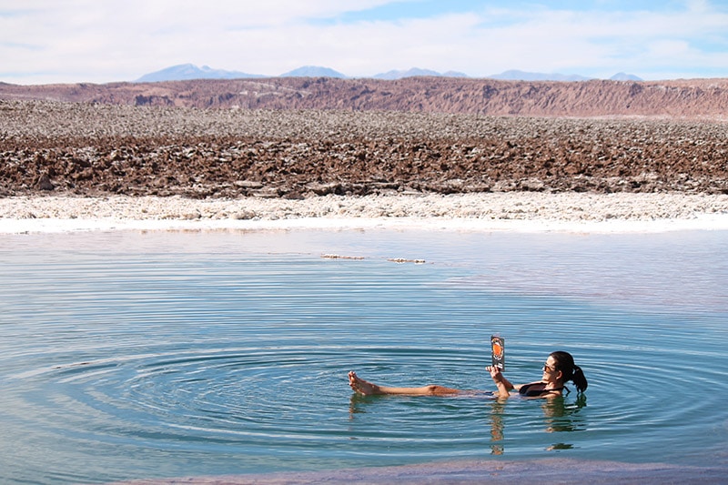 Lagunas Escondidas de Baltinache, em San Pedro de Atacama