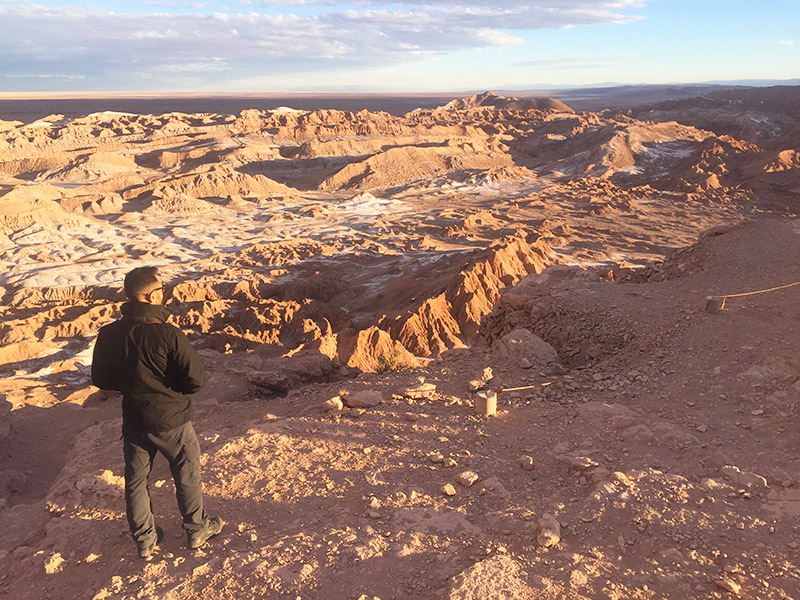 Mirante da Pedra do Coyote, no Atacama