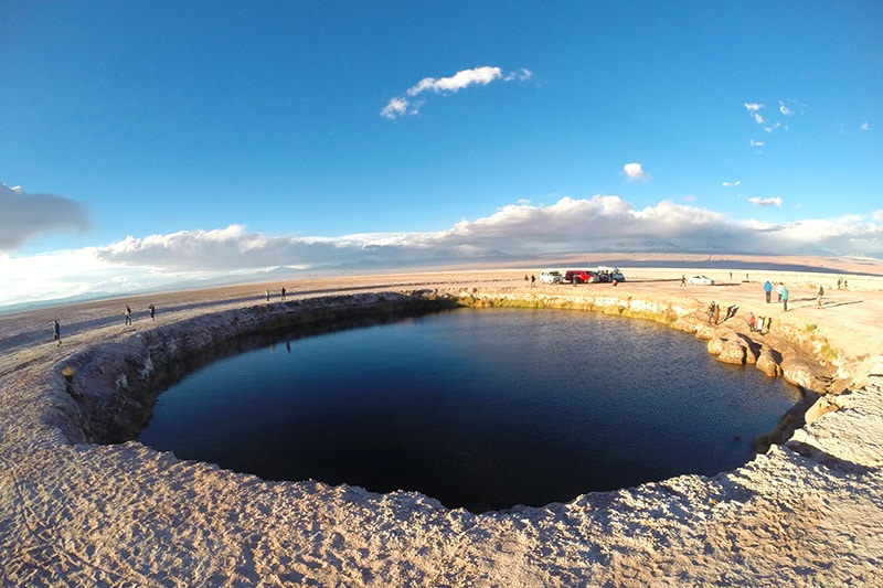 Como visitar os Ojos del Salar no Atacama?