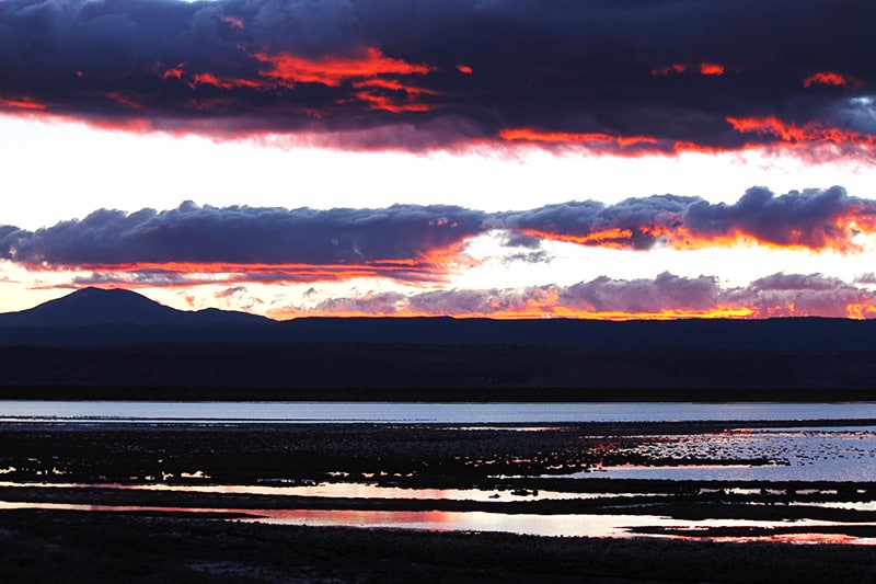 Laguna Tebenquiche, em San Pedro de Atacama