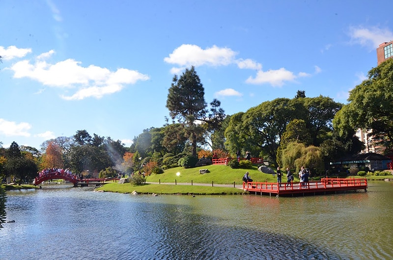 Passeios ao ar livre em Palermo, Argentina