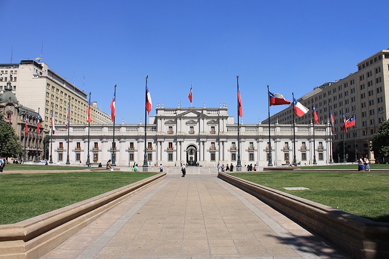 Como visitar o Palacio de La Moneda