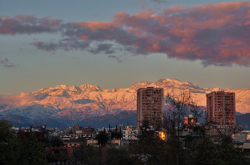 Onde se hospedar para esquiar em Santiago