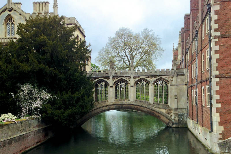 Pontos de interesse da cidade de Cambridge