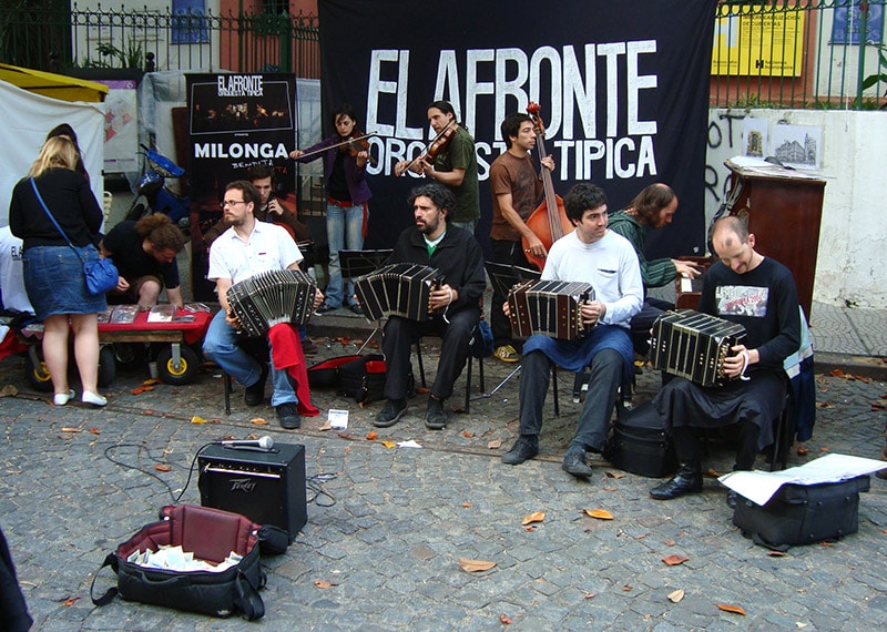 Feirinha de San Telmo, em Buenos Aires