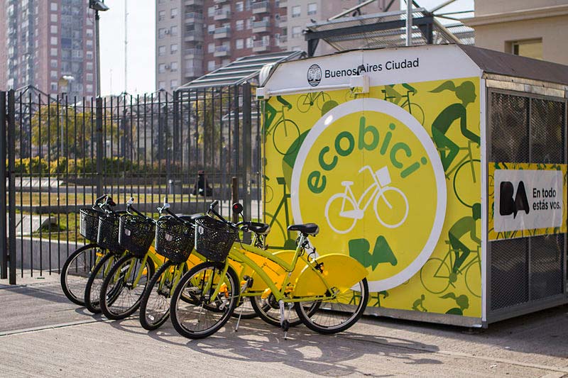 Bike de graça em Buenos Aires