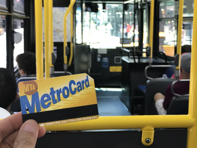 Como funciona o Metrocard de Nova York