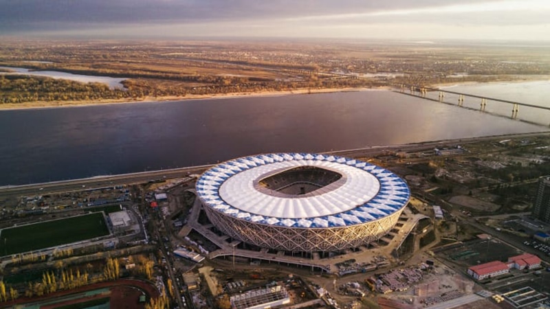 Estádio mais bonito da Rússia