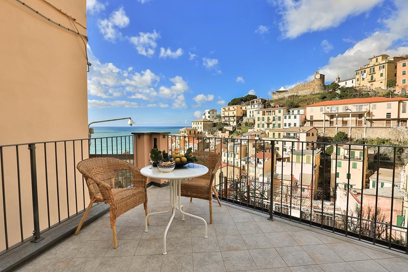 Hotel perto da estação Riomaggiore na Itália