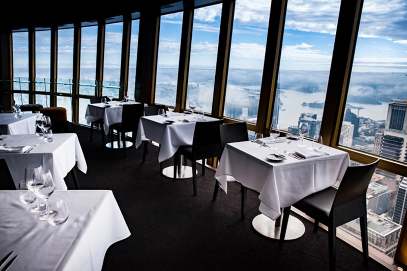 Restaurante na Sydney Tower