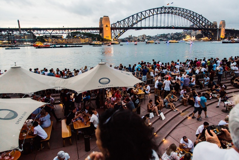 Restaurante perto da Opera House