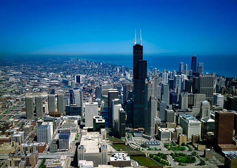 Observatório em Chicago