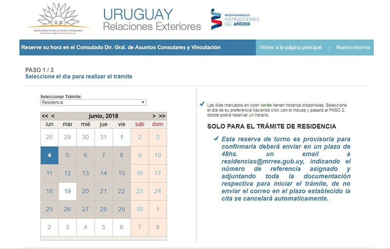 Documentos para conseguir visto do Urugual