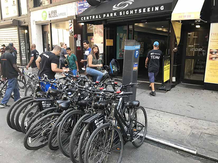 Preço do aluguel de bike em Nova York