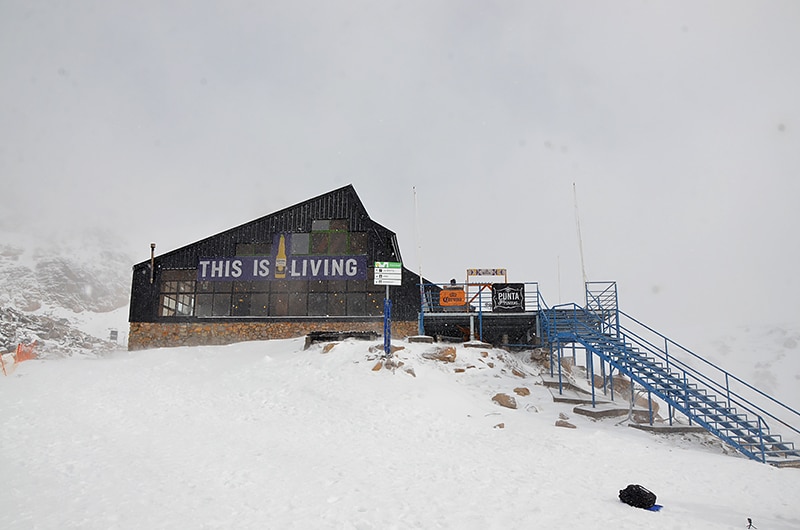 Bar no Cerro Catedral em Bariloche