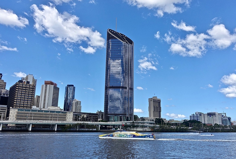 Temperatura em Brisbane