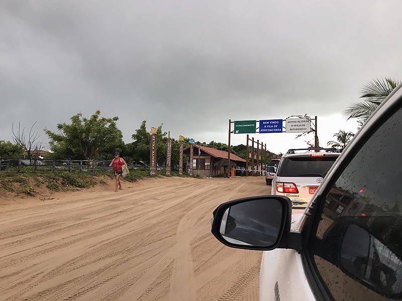 Como chegar de carro em Jericoacoara