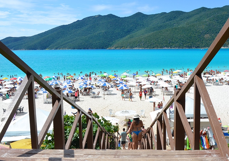 Onde ficam as escadarias de Arraial do Cabo