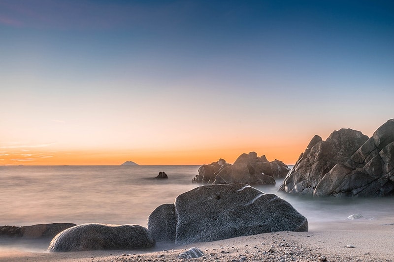 Praias selvagens da Itália