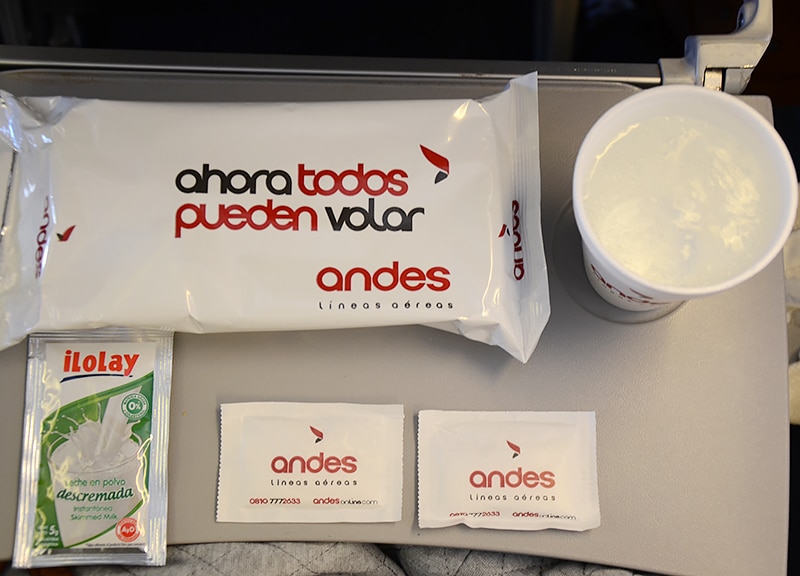 Como é voar pela Andes Líneas Aéreas