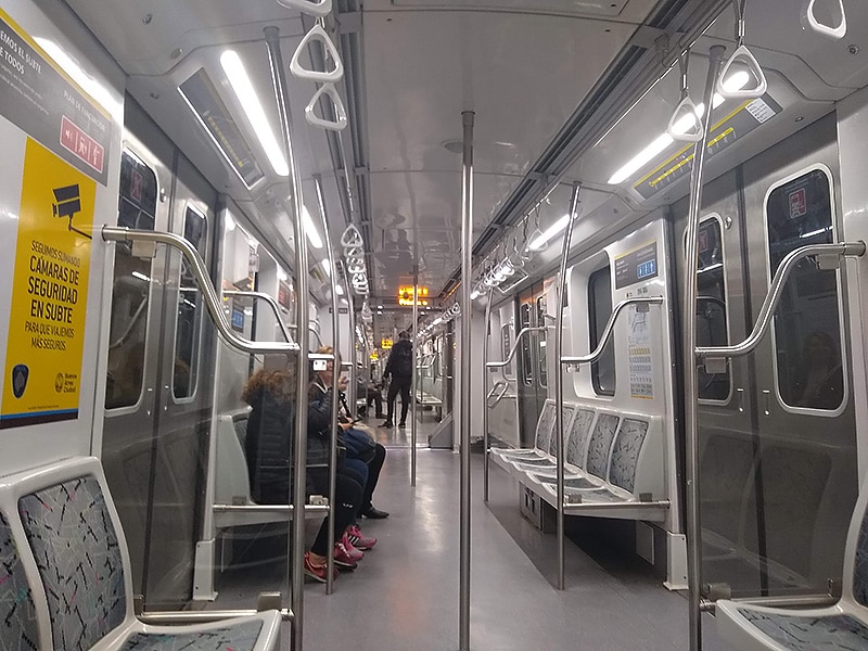 Estações de metrô em Buenos Aires