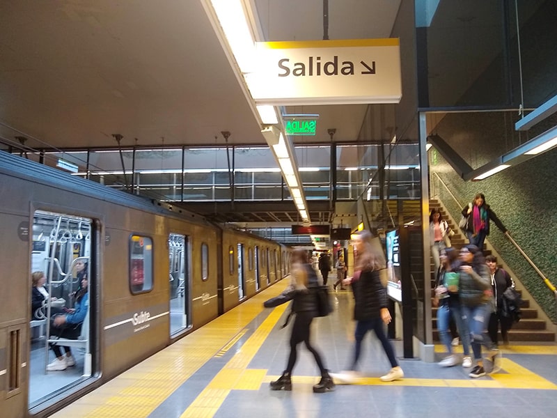 Quanto gasto com transporte em Buenos Aires