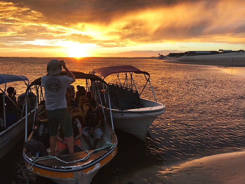 Rio Preguiças, no Maranhão