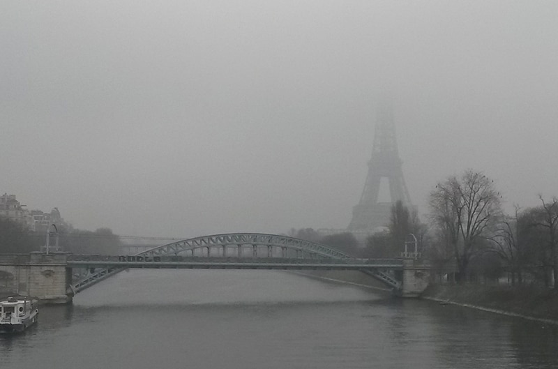 temperatura de Paris em fevereiro