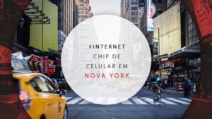Chip de celular em Nova York com internet 100% ilimitada