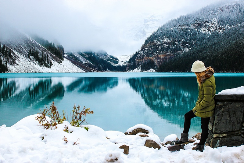 Neve no Canadá