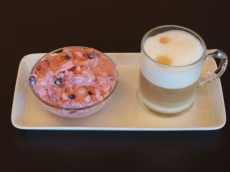Opções de pratos da gastronomia da Suíça