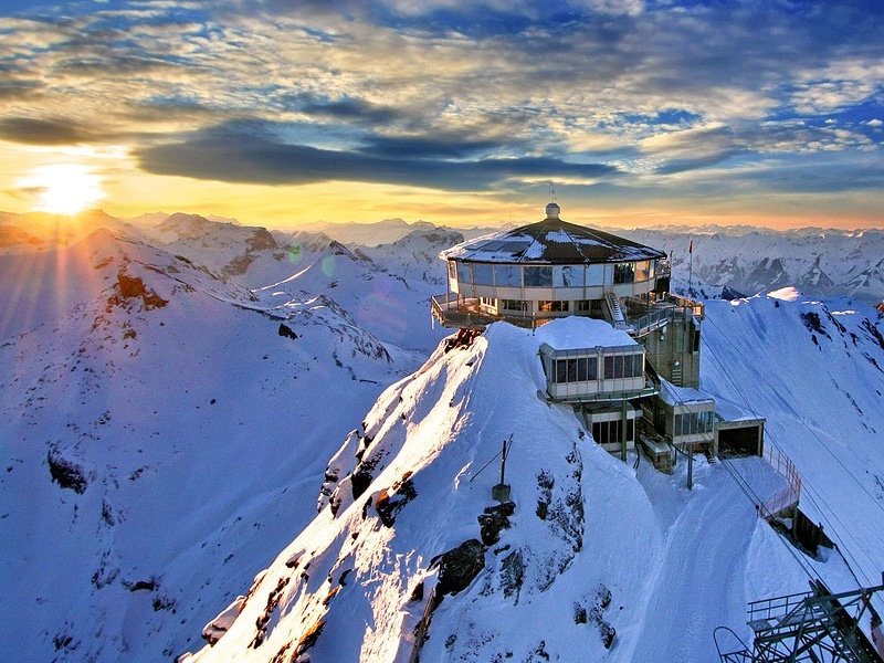 Quando neva nos Alpes Suiços?