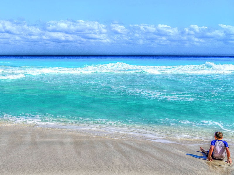 epoca de furacão em cancun