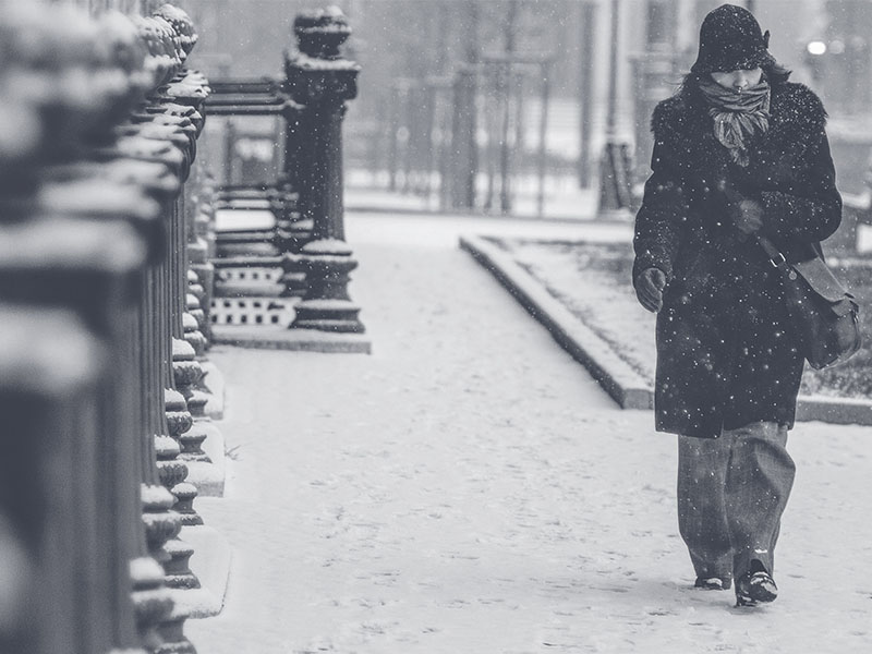 Passeio pela Europa no frio