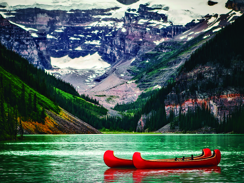 Atrativos Canadá Lago Lake Louise pontos turísticos do Canadá