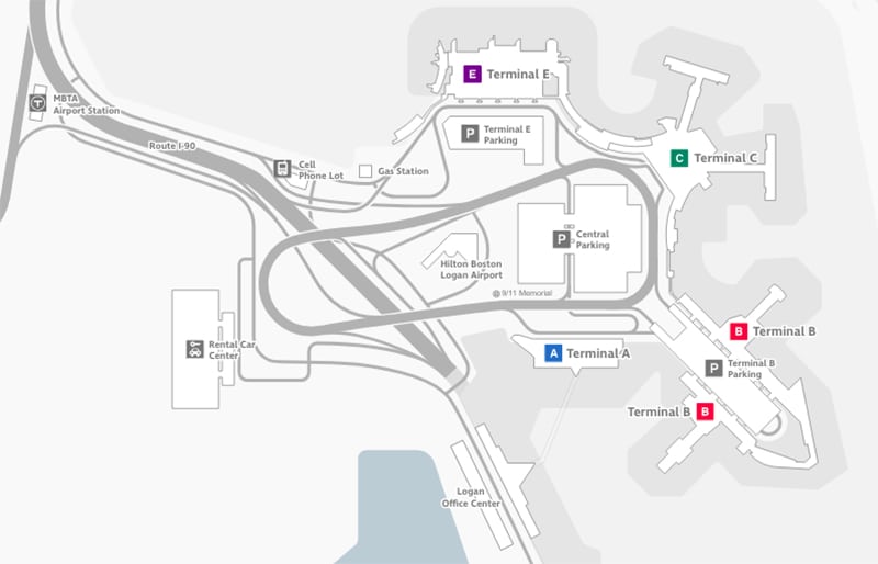 Como sair do aeroporto de Boston